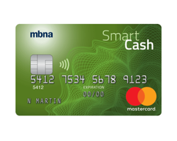 MBNA Smart Cash Platinum Plus Mastercard credit card
